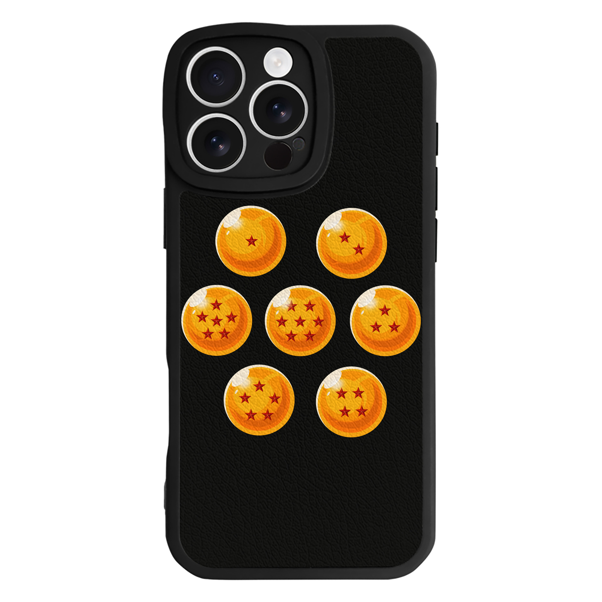 （画像用） ドラゴンボール DRAGON BALL 【iPhone 16シリーズ対応】シリコンスマホケース（レザー調） 材質：シリコン